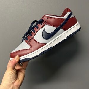 Nike Men's Red and Blue Sneakers
